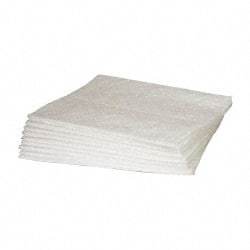 Brady SPC Sorbents - 30 Gal Capacity per Package, Oil Only Pad - 19" Long x 15" Wide, Polypropylene - Industrial Tool & Supply