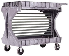 Akro-Mils - 35-3/4" Long x 1-3/4" Wide x 1" High, Cart Rail Kit - For 30936 - Industrial Tool & Supply