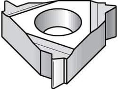 Kennametal - 16ER External Right Hand 11.5 NPTF Laydown Threading Insert - Grade KC5025, TiAlN Coated Carbide, 9.53mm Inscribed Circle - Industrial Tool & Supply