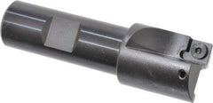 Kennametal - 1" Cut Diam, 8.64mm Max Depth of Cut, 3/4" Shank Diam, 3-1/4" OAL, Indexable Square Shoulder End Mill - SPEB 322 Inserts, Cylindrical Shank, 0° Lead Angle - Industrial Tool & Supply