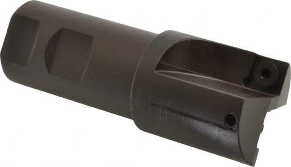 Kennametal - 1-1/2" Cut Diam, 11.94mm Max Depth of Cut, 1-1/4" Shank Diam, 4.03" OAL, Indexable Square Shoulder End Mill - SPEB 422 Inserts, Cylindrical Shank, 0° Lead Angle - Industrial Tool & Supply