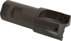 Kennametal - 1-1/2" Cut Diam, 11.94mm Max Depth of Cut, 1-1/4" Shank Diam, 4.03" OAL, Indexable Square Shoulder End Mill - SPEB 422 Inserts, Cylindrical Shank, 0° Lead Angle - Industrial Tool & Supply