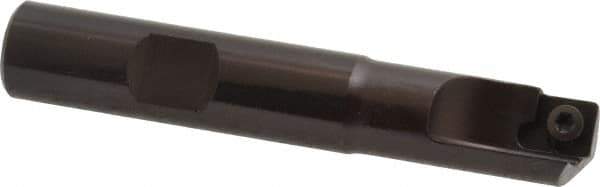 Kennametal - 1/2" Cut Diam, 7.11mm Max Depth of Cut, 1/2" Shank Diam, 3" OAL, Indexable Square Shoulder End Mill - SDEB 2615. Inserts, Cylindrical Shank, 0° Lead Angle - Industrial Tool & Supply