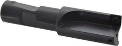 Kennametal - 1" Cut Diam, 8.64mm Max Depth of Cut, 3/4" Shank Diam, 4" OAL, Indexable Square Shoulder Centercutting End Mill - SPEB 322 Inserts, Weldon Shank, 0° Lead Angle, Through Coolant - Industrial Tool & Supply