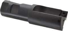 Kennametal - 1-1/2" Cut Diam, 11.94mm Max Depth of Cut, 1-1/4" Shank Diam, 4.78" OAL, Indexable Square Shoulder Centercutting End Mill - SPEB 422 Inserts, Weldon Shank, 0° Lead Angle, Through Coolant - Industrial Tool & Supply