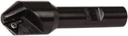 Kennametal - 0.83" Max Cut Diam, 0.27" Min Cut Diam, 7.62mm Max Depth of Cut, Indexable Chamfer and Angle End Mill - 1 Insert, TPGM 2151 Insert Style, 3" Overall Length, Straight Shank - Industrial Tool & Supply