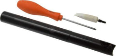 Kennametal - 1" Cut Diam, 18mm Max Depth of Cut, 1" Shank Diam, 254mm OAL, Indexable Square Shoulder End Mill - EC18.., EP18.. Inserts, Cylindrical Shank, 0° Lead Angle, Through Coolant - Industrial Tool & Supply