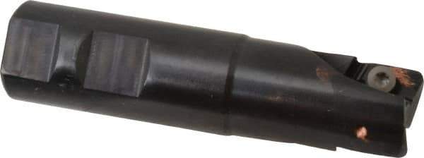 Kennametal - 1" Cut Diam, 18.03mm Max Depth of Cut, 1" Shank Diam, 102.36mm OAL, Indexable Square Shoulder End Mill - EC18.., EP18.. Inserts, Weldon Shank, 0° Lead Angle, Through Coolant - Industrial Tool & Supply