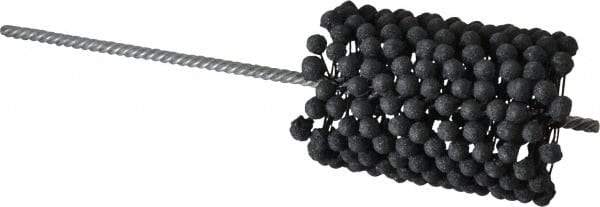 Brush Research Mfg. - 3" to 3-1/4" Bore Diam, 120 Grit, Silicon Carbide Flexible Hone - Fine, 13-1/2" OAL - Industrial Tool & Supply