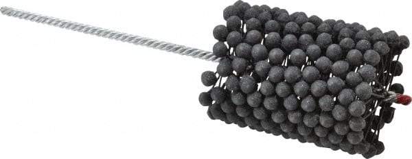 Brush Research Mfg. - 3" to 3-1/2" Bore Diam, 180 Grit, Silicon Carbide Flexible Hone - Extra Fine, 13-1/2" OAL - Industrial Tool & Supply