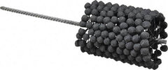 Brush Research Mfg. - 3-1/4" to 3-3/4" Bore Diam, 120 Grit, Silicon Carbide Flexible Hone - Fine, 13-1/2" OAL - Industrial Tool & Supply