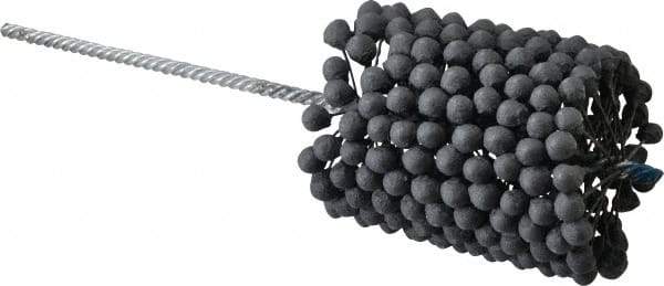 Brush Research Mfg. - 3-1/4" to 3-3/4" Bore Diam, 240 Grit, Silicon Carbide Flexible Hone - Extra Fine, 13-1/2" OAL - Industrial Tool & Supply