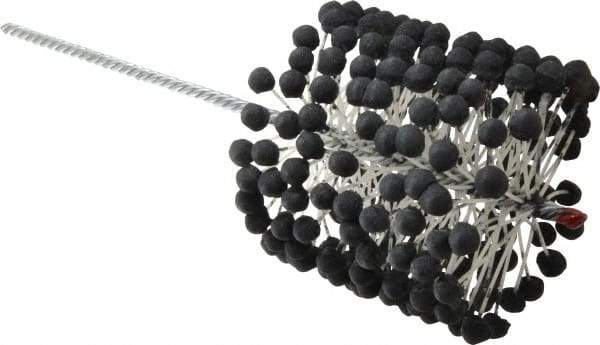 Brush Research Mfg. - 5-1/2" to 6" Bore Diam, 180 Grit, Silicon Carbide Flexible Hone - Extra Fine, 17-1/2" OAL - Industrial Tool & Supply