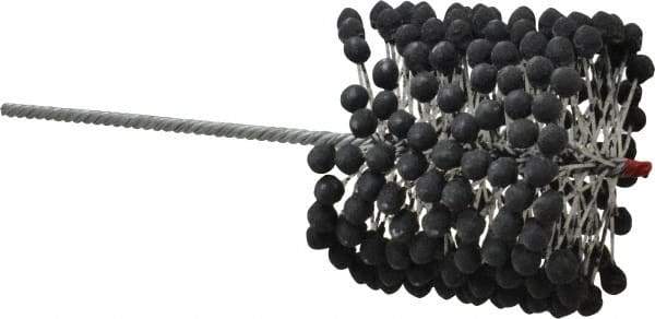 Brush Research Mfg. - 6" to 6-1/2" Bore Diam, 180 Grit, Silicon Carbide Flexible Hone - Extra Fine, 17-1/2" OAL - Industrial Tool & Supply