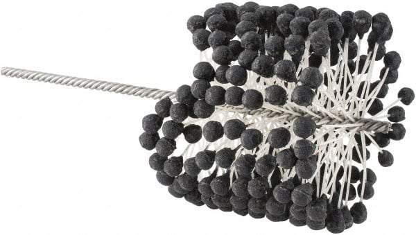 Brush Research Mfg. - 6-1/2" to 7" Bore Diam, 120 Grit, Silicon Carbide Flexible Hone - Fine, 17-1/2" OAL - Industrial Tool & Supply