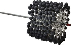 Brush Research Mfg. - 6-1/2" to 7" Bore Diam, 180 Grit, Silicon Carbide Flexible Hone - Extra Fine, 17-1/2" OAL - Industrial Tool & Supply