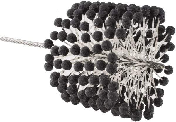 Brush Research Mfg. - 7" to 7-1/2" Bore Diam, 120 Grit, Silicon Carbide Flexible Hone - Fine, 17-1/2" OAL - Industrial Tool & Supply