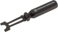 Rotor Clip - DE-9 External Retaining Ring Pliers - Industrial Tool & Supply