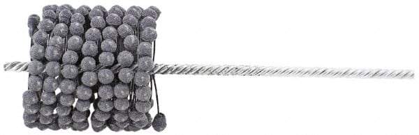 Brush Research Mfg. - 3" to 3-1/4" Bore Diam, 120 Grit, Silicon Carbide Flexible Hone - Fine, 13-1/2" OAL - Industrial Tool & Supply