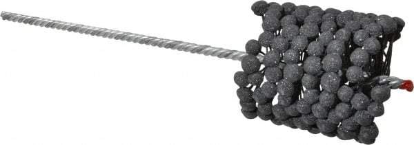 Brush Research Mfg. - 3" to 3-1/4" Bore Diam, 180 Grit, Silicon Carbide Flexible Hone - Extra Fine, 13-1/2" OAL - Industrial Tool & Supply