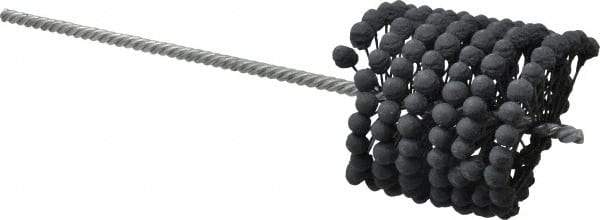 Brush Research Mfg. - 3-1/4" to 3-1/2" Bore Diam, 320 Grit, Silicon Carbide Flexible Hone - Extra Fine, 13-1/2" OAL - Industrial Tool & Supply