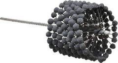 Brush Research Mfg. - 4-3/8" to 4-5/8" Bore Diam, 320 Grit, Silicon Carbide Flexible Hone - Extra Fine, 13-1/2" OAL - Industrial Tool & Supply