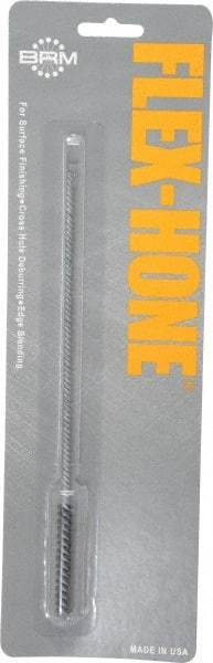 Brush Research Mfg. - 0.276" Bore Diam, 120 Grit, Silicon Carbide Flexible Hone - Fine, 8" OAL - Industrial Tool & Supply