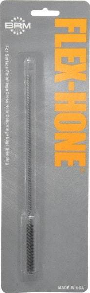 Brush Research Mfg. - 0.276" Bore Diam, 180 Grit, Silicon Carbide Flexible Hone - Extra Fine, 8" OAL - Industrial Tool & Supply