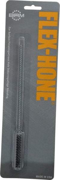 Brush Research Mfg. - 0.354" Bore Diam, 120 Grit, Silicon Carbide Flexible Hone - Fine, 8" OAL - Industrial Tool & Supply