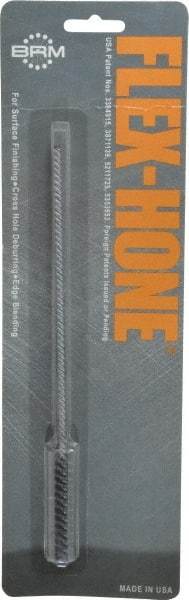 Brush Research Mfg. - 0.354" Bore Diam, 240 Grit, Silicon Carbide Flexible Hone - Extra Fine, 8" OAL - Industrial Tool & Supply