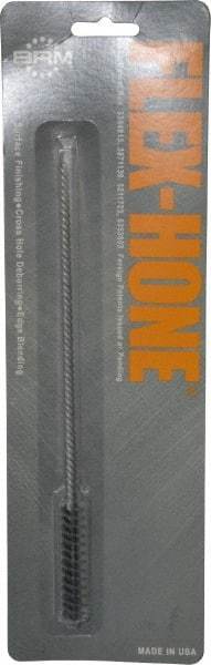 Brush Research Mfg. - 0.354" Bore Diam, 320 Grit, Silicon Carbide Flexible Hone - Extra Fine, 8" OAL - Industrial Tool & Supply