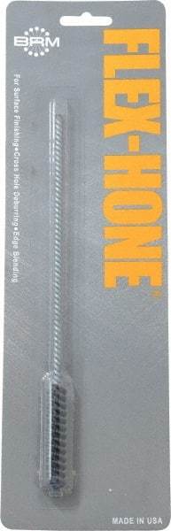 Brush Research Mfg. - 0.394" Bore Diam, 240 Grit, Silicon Carbide Flexible Hone - Extra Fine, 8" OAL - Industrial Tool & Supply