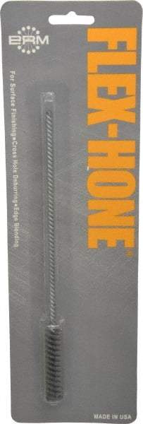 Brush Research Mfg. - 0.433" Bore Diam, 240 Grit, Silicon Carbide Flexible Hone - Extra Fine, 8" OAL - Industrial Tool & Supply