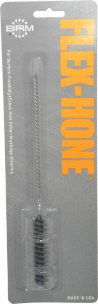 Brush Research Mfg. - 1/2" Bore Diam, 320 Grit, Silicon Carbide Flexible Hone - Extra Fine, 8" OAL - Industrial Tool & Supply