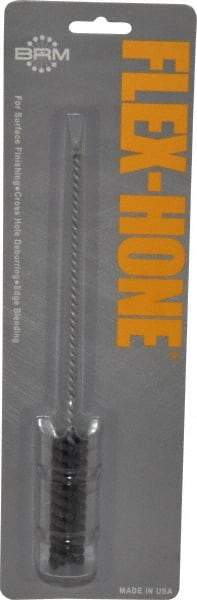 Brush Research Mfg. - 5/8" Bore Diam, 120 Grit, Silicon Carbide Flexible Hone - Fine, 8" OAL - Industrial Tool & Supply