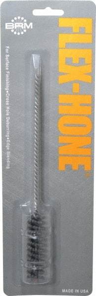 Brush Research Mfg. - 5/8" Bore Diam, 180 Grit, Silicon Carbide Flexible Hone - Extra Fine, 8" OAL - Industrial Tool & Supply