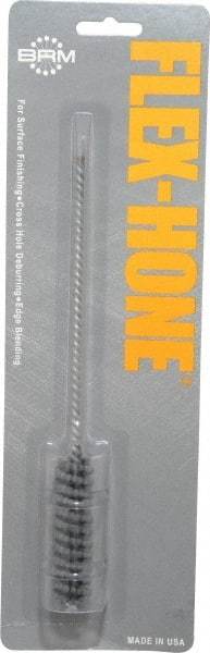 Brush Research Mfg. - 5/8" Bore Diam, 320 Grit, Silicon Carbide Flexible Hone - Extra Fine, 8" OAL - Industrial Tool & Supply