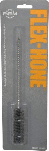 Brush Research Mfg. - 3/4" Bore Diam, 120 Grit, Silicon Carbide Flexible Hone - Fine, 8" OAL - Industrial Tool & Supply