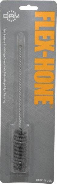 Brush Research Mfg. - 3/4" Bore Diam, 180 Grit, Silicon Carbide Flexible Hone - Extra Fine, 8" OAL - Industrial Tool & Supply