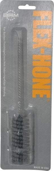 Brush Research Mfg. - 1" Bore Diam, 240 Grit, Silicon Carbide Flexible Hone - Extra Fine, 8" OAL - Industrial Tool & Supply