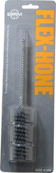 Brush Research Mfg. - 1" Bore Diam, 320 Grit, Silicon Carbide Flexible Hone - Extra Fine, 8" OAL - Industrial Tool & Supply