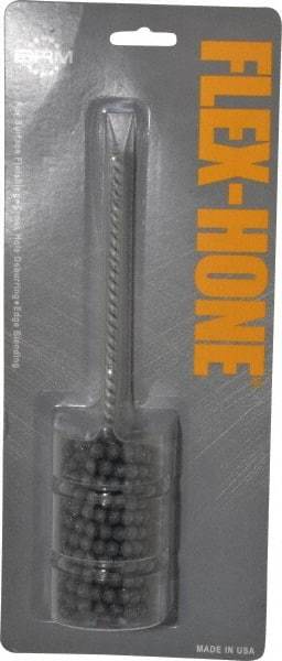 Brush Research Mfg. - 1-1/2" Bore Diam, 180 Grit, Silicon Carbide Flexible Hone - Extra Fine, 8" OAL - Industrial Tool & Supply