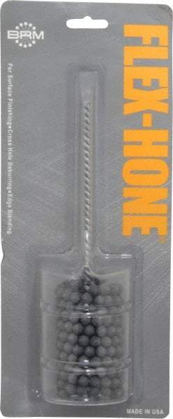 Brush Research Mfg. - 1-3/4" Bore Diam, 120 Grit, Silicon Carbide Flexible Hone - Fine, 8" OAL - Industrial Tool & Supply