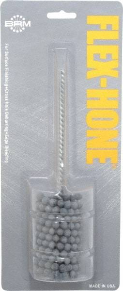 Brush Research Mfg. - 1-3/4" Bore Diam, 240 Grit, Silicon Carbide Flexible Hone - Extra Fine, 8" OAL - Industrial Tool & Supply