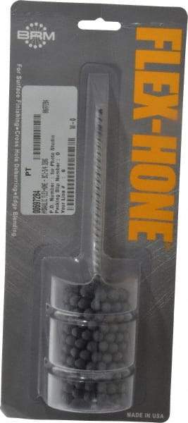 Brush Research Mfg. - 1-3/4" Bore Diam, 320 Grit, Silicon Carbide Flexible Hone - Extra Fine, 8" OAL - Industrial Tool & Supply