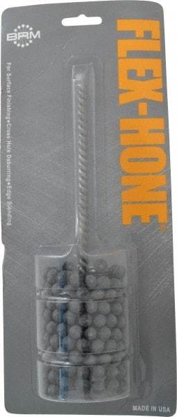 Brush Research Mfg. - 2" Bore Diam, 120 Grit, Silicon Carbide Flexible Hone - Fine, 8" OAL - Industrial Tool & Supply