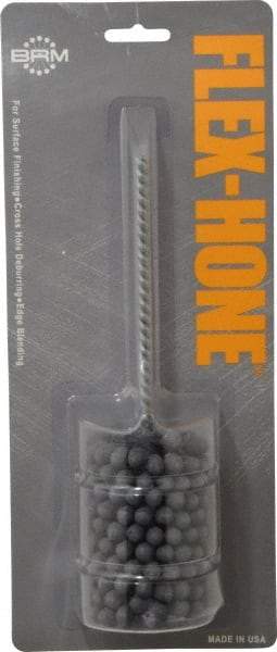 Brush Research Mfg. - 2" Bore Diam, 320 Grit, Silicon Carbide Flexible Hone - Extra Fine, 8" OAL - Industrial Tool & Supply