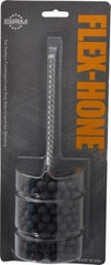 Brush Research Mfg. - 2-1/2" Bore Diam, 120 Grit, Silicon Carbide Flexible Hone - Fine, 8" OAL - Industrial Tool & Supply