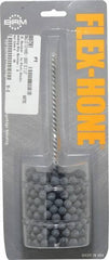 Brush Research Mfg. - 2-1/2" Bore Diam, 320 Grit, Silicon Carbide Flexible Hone - Extra Fine, 8" OAL - Industrial Tool & Supply