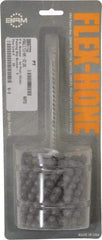 Brush Research Mfg. - 3" Bore Diam, 120 Grit, Silicon Carbide Flexible Hone - Fine, 8" OAL - Industrial Tool & Supply